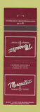 Matchbook Cover - Mesquites BBQ Lubbock TX