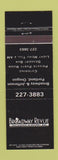 Matchbook Cover - Broadway Revue Restaurant Portland OR WEAR