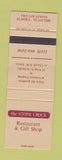 Matchbook Cover - The Stone Crock Restaurant Elmira ON