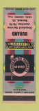 Matchbook Cover - Durand Standard oil gas Durand IL