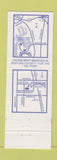Matchbook Cover - Castagnola's Seafood Andria's Ventura Santa Barbara CA