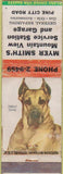 Matchbook Cover - Myer Smith's Mountain oil gas WORN