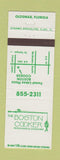 Matchbook Cover - Boston Cooker Restaurant Oldsmar FL