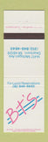 Matchbook Cover - BT's Restaurant Dearborn MI