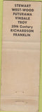 Matchbook Cover - Walton Mobile Homes Leesburg FL WORN