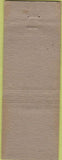 Matchbook Cover - DA Blackiston Realtor Insurance Rutherford NJ POOR