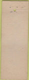 Matchbook Cover - Detroit Leland Hotel MI