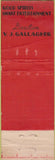 Matchbook Cover - King Cole Room Washington DC CREASES