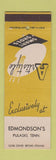 Matchbook Cover - Artistyle Smart Shoes Men's Edmondson's Pulaski TN