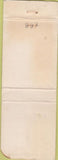 Matchbook Cover - Supreme gas oil WORN