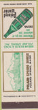 Matchbook Cover - Poland Spring Hosue Water ME