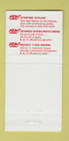 Matchbook Cover - 1956 Oldsmobile Williamsport PA Reeser Daneker 30 Strike