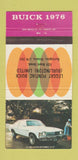 Matchbook Cover - 1976 Buick Burlington ON Leggat Pontiac 30 Strike