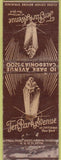Matchbook Cover - Ten Park Avenue hotel New York City WORN