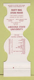 Matchbook Cover - Arizona State Sundevils 1979 Rusty Nail Steak Phoenix AZ
