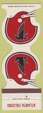 Matchbook Cover - Atlanta Falcons Football 1981 Ettco Wire Ridgewood NY