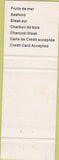 Matchbook Cover - Restaurant La Pomitora Quebec