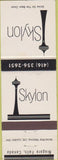 Matchbook Cover - Skylon Niagara Falls Canada wear