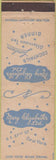 Matchbook Cover - Mary Elizabeth's Ltd New York City