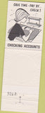 Matchbook Cover - Farmers Citizens Bank Sauk City Merrimac