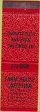 Matchbook Cover - Farm House Cafeteria Cordele GA