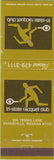 Matchbook Cover - Tri State Racquet Club Evansville IN