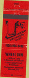 Matchbook Cover - Wheel Inn Mitchell SD