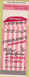 Matchbook Cover - Corrado's Restaurant Arlington Heights IL