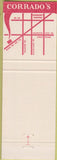 Matchbook Cover - Corrado's Restaurant Arlington Heights IL