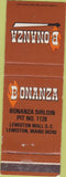 Matchbook Cover - Felts Deli Lone Grove
