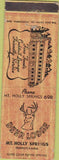 Matchbook Cover - Deer Lodge Mount Holly Springs PA WEAR