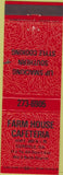 Matchbook Cover - Farm House Cafeteria Cordele GA