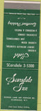 Matchbook Cover - Scarsdale Inn NY