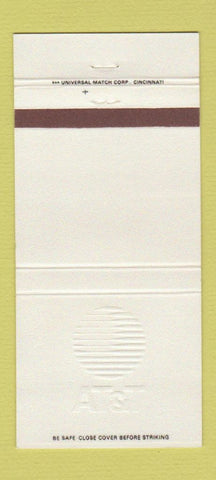 Matchbook Cover - AT&T Telephone 30 Strike