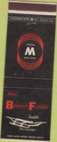 Matchbook Cover - Hotel Benjamin Franklin Seattle WA