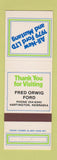 Matchbook Cover - 1979 Ford Mustang Fred Orwig Hartington NE