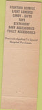 Matchbook Cover - Aultman Hospital Canton OH gift shop