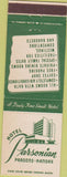 Matchbook Cover - Hotel Parsonian Parsons KS