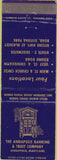 Matchbook Cover - Annapolis Bank Trust MD