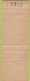 Matchbook Cover - Capitol Federal Savings Chicago IL CREASE WORN