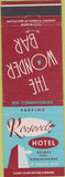 Matchbook Cover - Roosevelt Hotel ST Louis MO