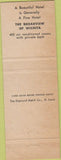 Matchbook Cover - Broadview Hotel Wichita KS green