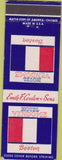 Matchbook Cover - Hotel Vendome Boston MA