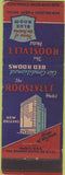 Matchbook Cover - Roosevelt Hotel New Orleans LA