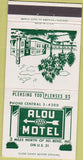 Matchbook Cover - Alou Motel South Bend IN 30 Strike