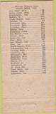 Matchbook Cover - Alou Motel South Bend IN 30 Strike