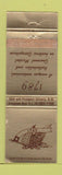 Matchbook Cover - 1789 Georgetown Washington DC WEAR