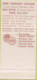 Matchbook Cover - Ohio Federal Savings Loan Columbus OH 30 Strike