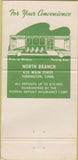 Matchbook Cover - Torrington Savings Bank CT 30 Strike
