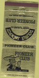 Matchbook Cover - Pioneer Club Las Vegas NV casino 30 Strike